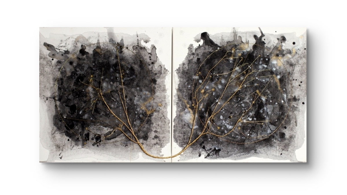 Obraz z cyklu Seeds, Barbara Krupa, trauma i cielesność w sztuce. Dolny Śląsk - Izery- Łużyce- Lubań - Bolesławiec