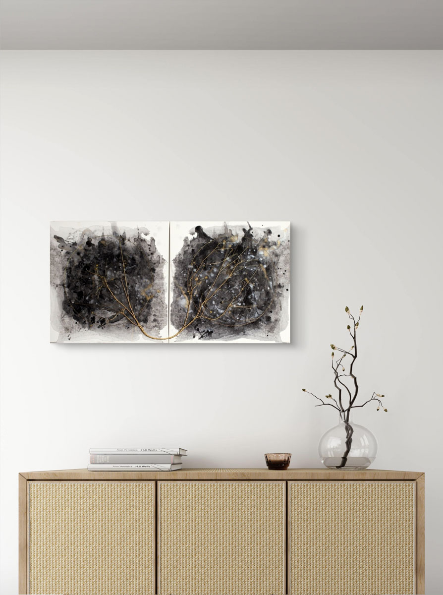 Obraz z cyklu Seeds, Barbara Krupa, trauma i cielesność w sztuce. Dolny Śląsk - Izery- Łużyce- Lubań - Bolesławiec