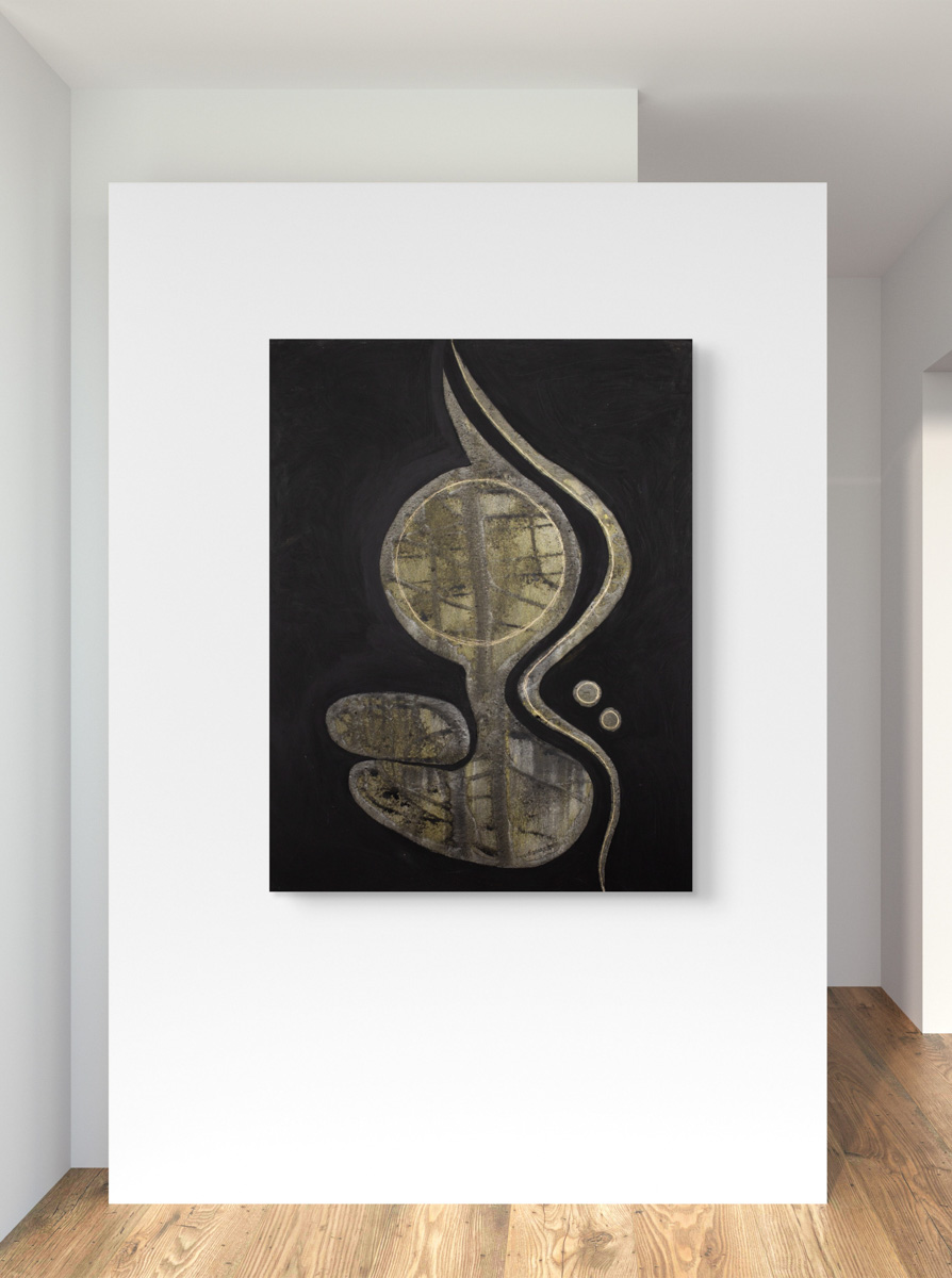 Obraz z cyklu Seeds, Barbara Krupa, trauma i cielesność w sztuce. Dolny Śląsk - Izery- Łużyce- Lubań - Bolesławiec