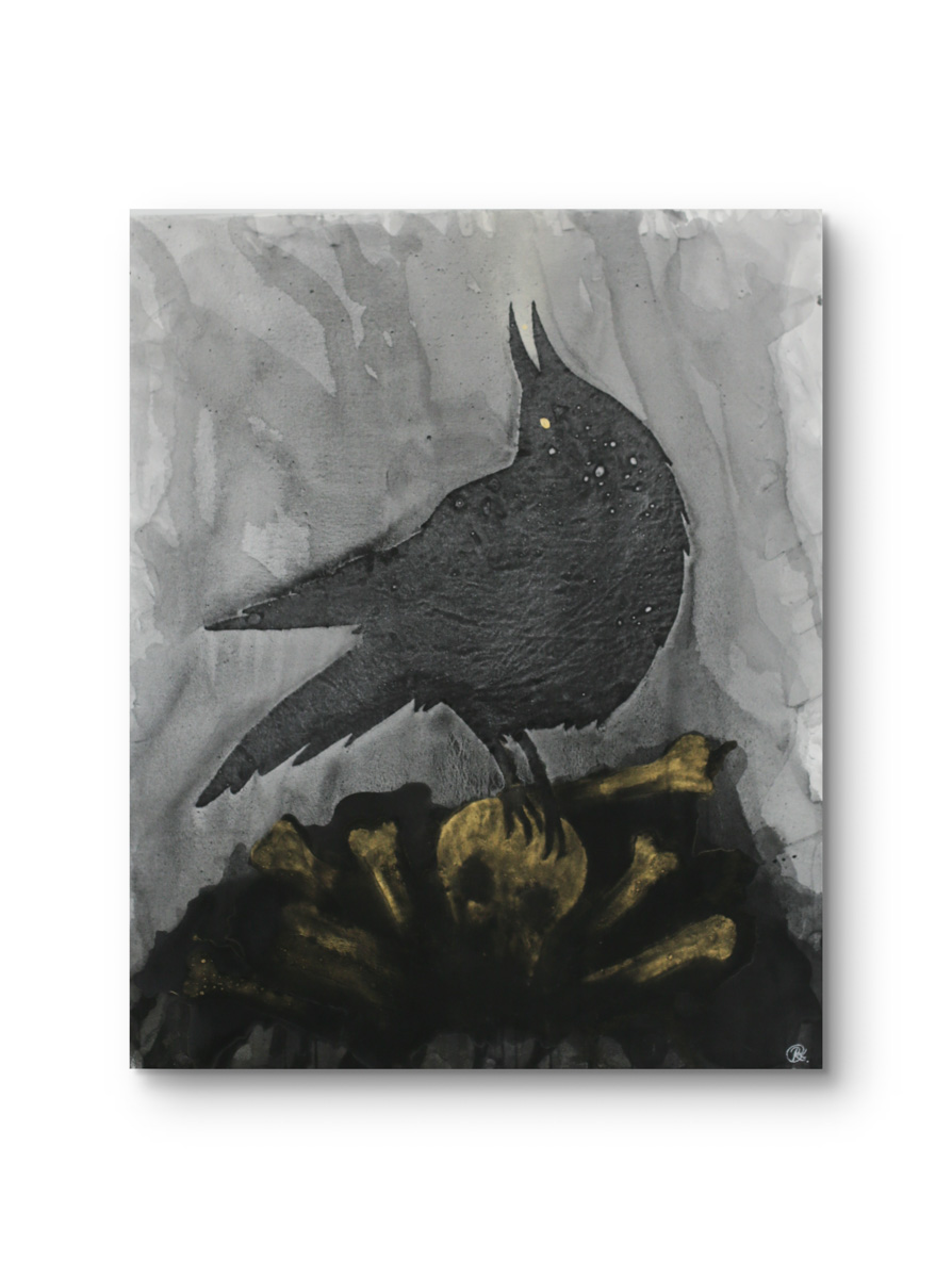 Obraz z cyklu Seeds, Barbara Krupa, trauma i cielesność w sztuce