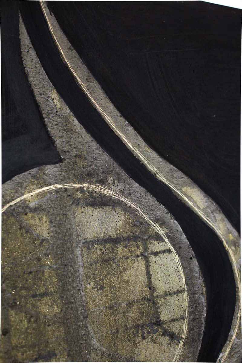 Obraz z cyklu Seeds, Barbara Krupa, trauma i cielesność w sztuce. Dolny Śląsk - Izery- Łużyce- Lubań - Bolesławiec