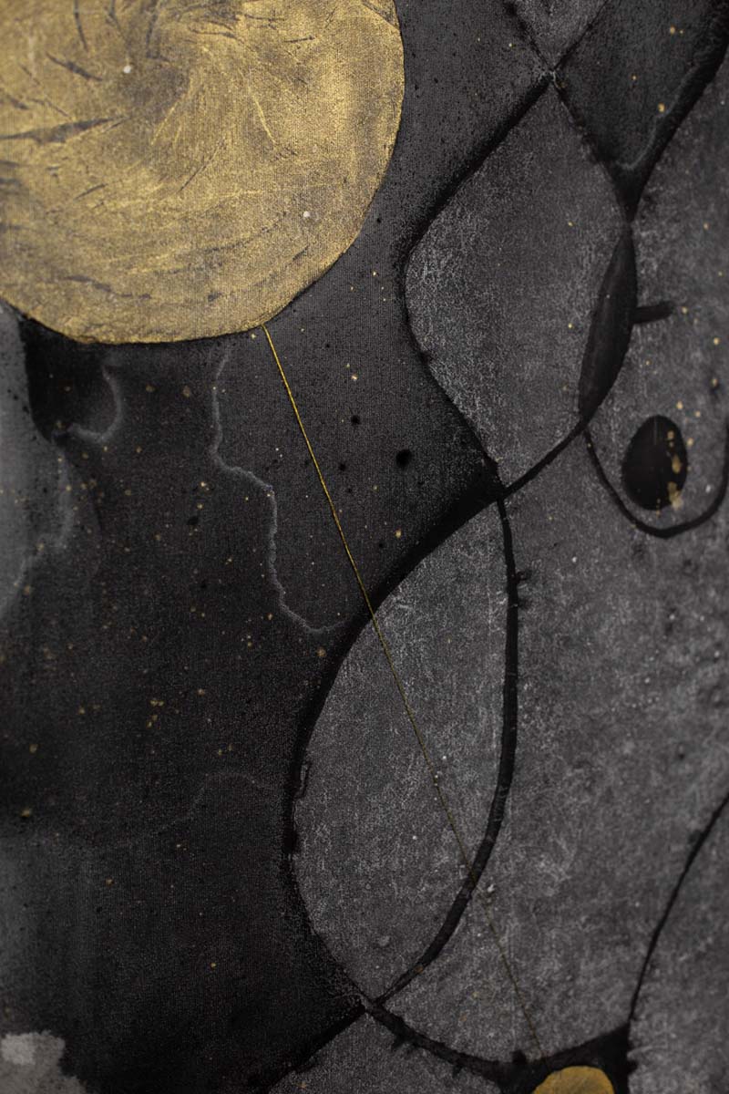 Obraz z cyklu Seeds, Barbara Krupa, trauma i cielesność w sztuce. Dolny Śląsk - Izery- Łużyce- Lubań - Bolesławiec