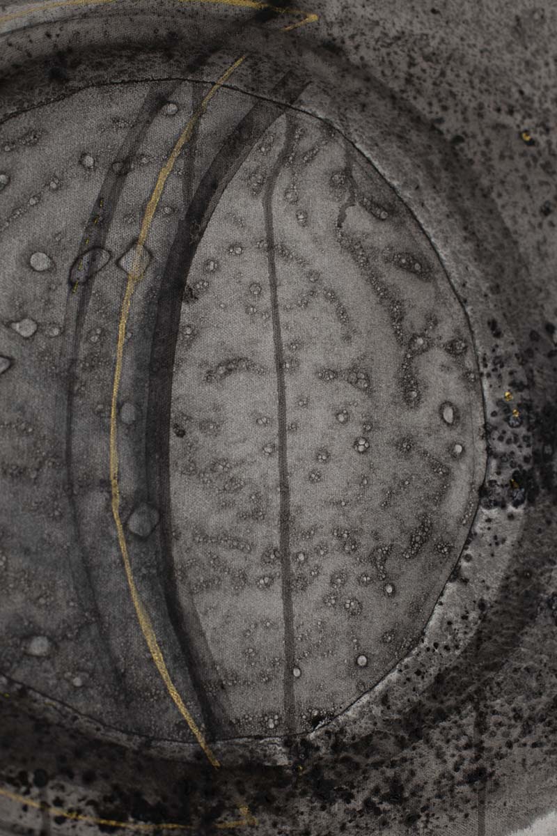 Obraz z cyklu Seeds, Barbara Krupa, trauma i cielesność w sztuce. Dolny Śląsk - Izery- Łużyce- Lubań - Bolesławiec