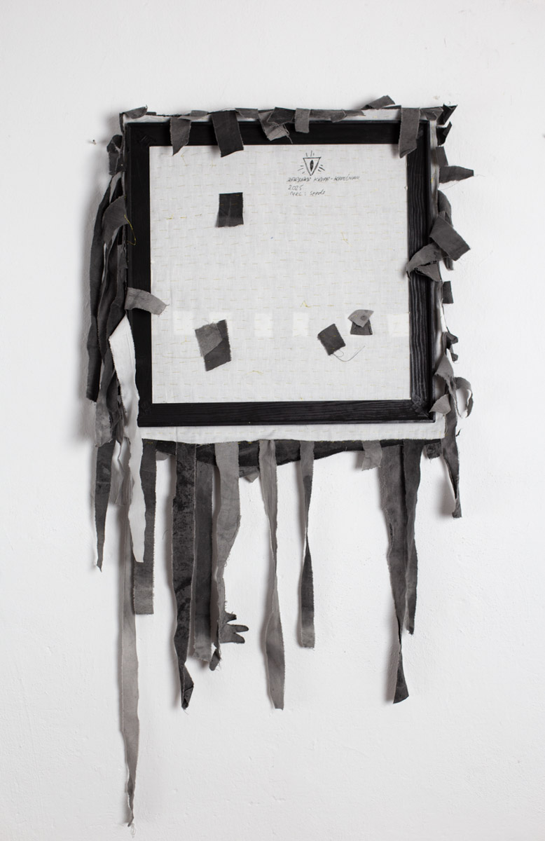 Obraz z cyklu Seeds, Barbara Krupa, trauma i cielesność w sztuce. Dolny Śląsk - Izery- Łużyce- Lubań - Bolesławiec