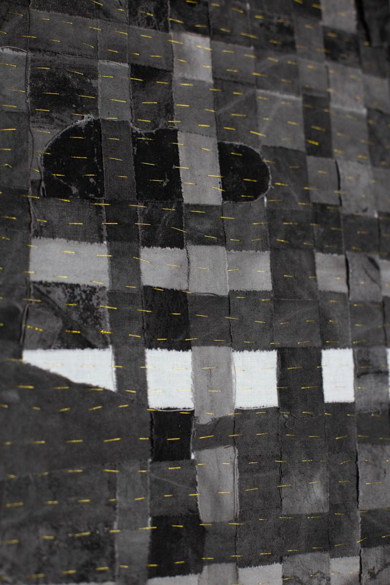 Obraz z cyklu Seeds, Barbara Krupa, trauma i cielesność w sztuce. Dolny Śląsk - Izery- Łużyce- Lubań - Bolesławiec