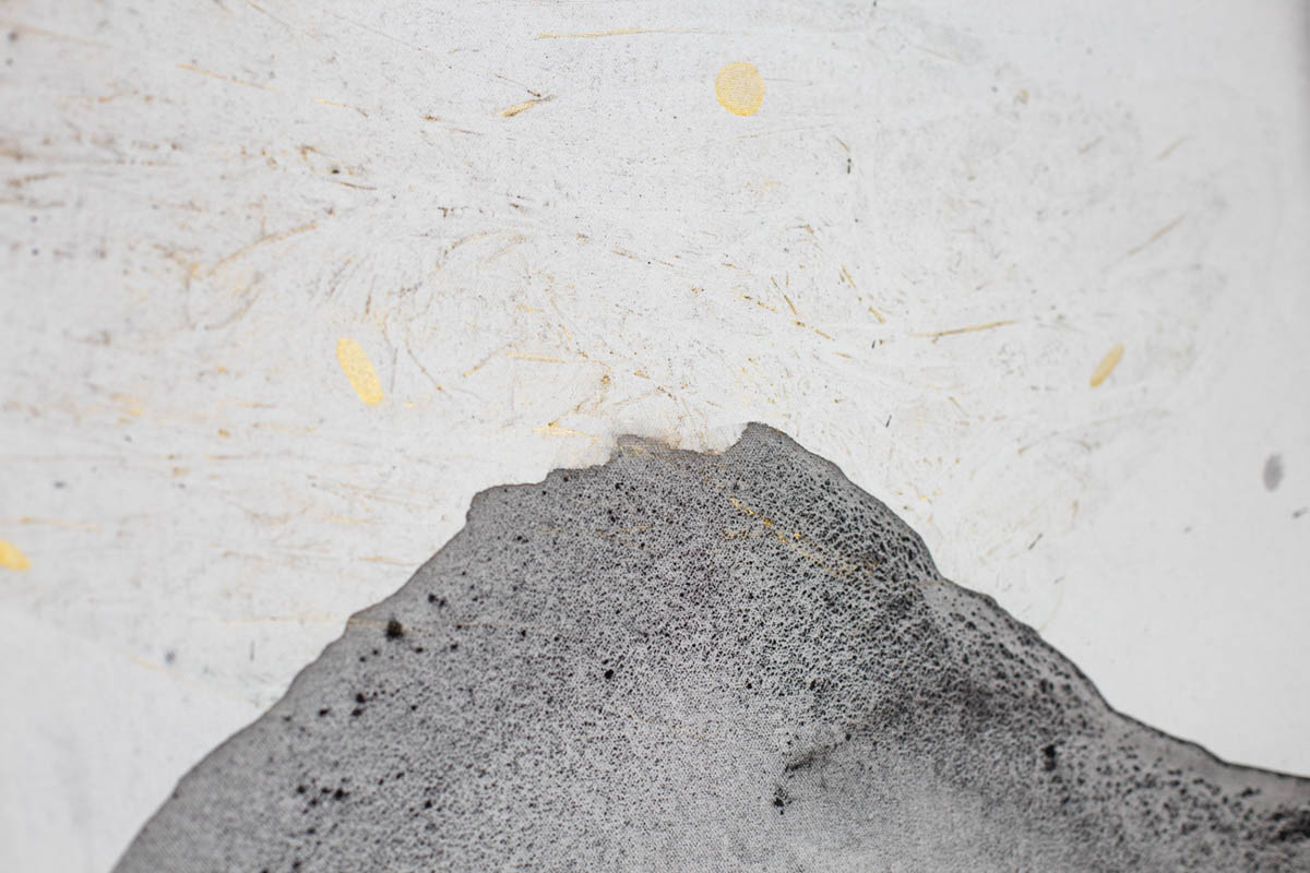 Obraz z cyklu Seeds, Barbara Krupa, trauma i cielesność w sztuce. Dolny Śląsk - Izery- Łużyce- Lubań - Bolesławiec