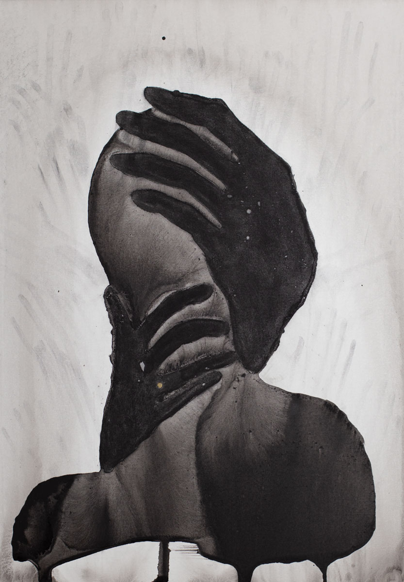 Obraz z cyklu Seeds, Barbara Krupa, trauma i cielesność w sztuce. Dolny Śląsk - Izery- Łużyce- Lubań - Bolesławiec