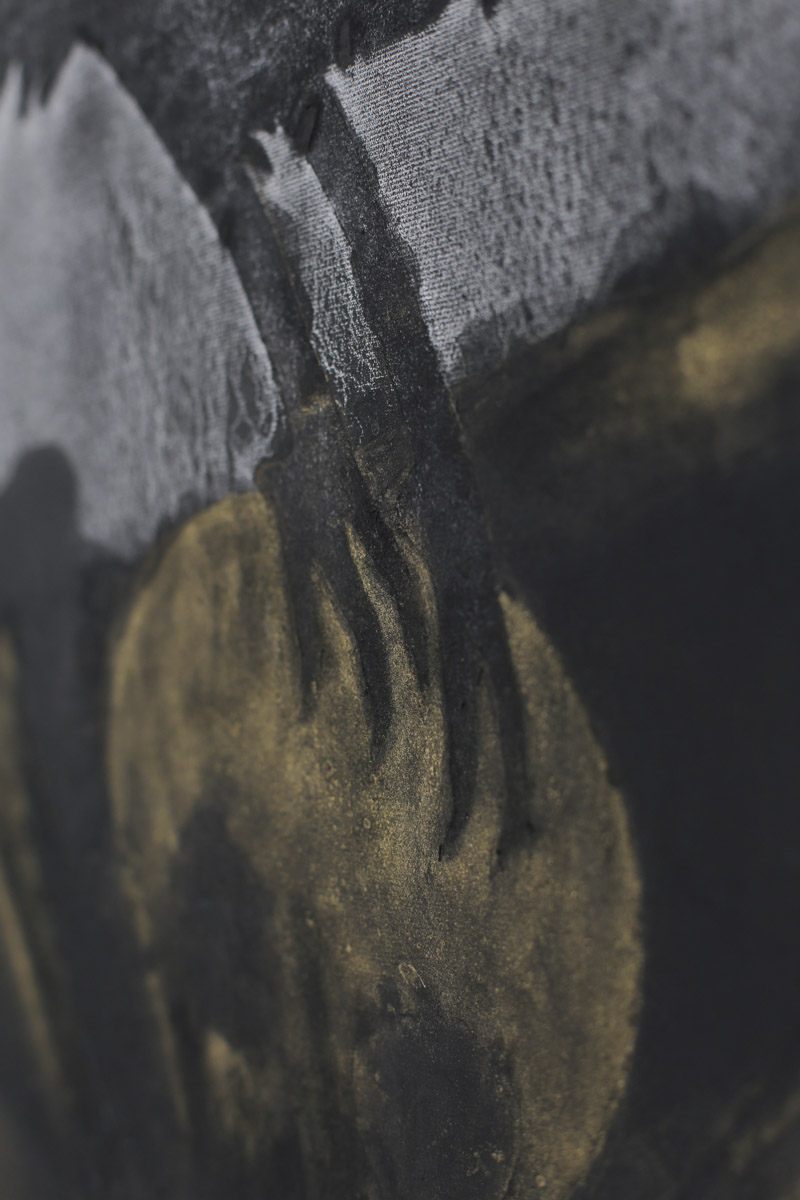 Obraz z cyklu Seeds, Barbara Krupa, trauma i cielesność w sztuce. Dolny Śląsk - Izery- Łużyce- Lubań - Bolesławiec