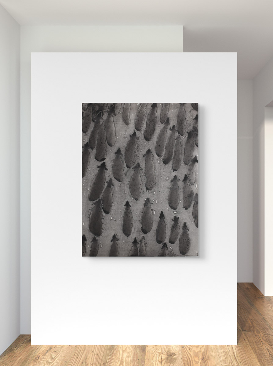 malarstwo współczesne · cykl Seeds · zapis traumy w materii · Barbara Krupa