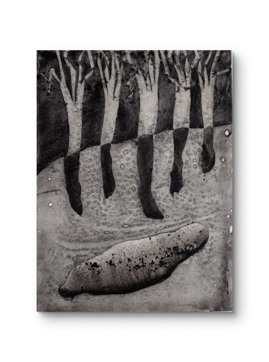 obraz artystyczny · cykl Seeds · doświadczenie traumy · Barbara Krupa