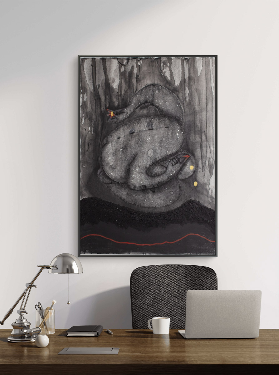 malarstwo współczesne · cykl Seeds · proces odzyskiwania mocy